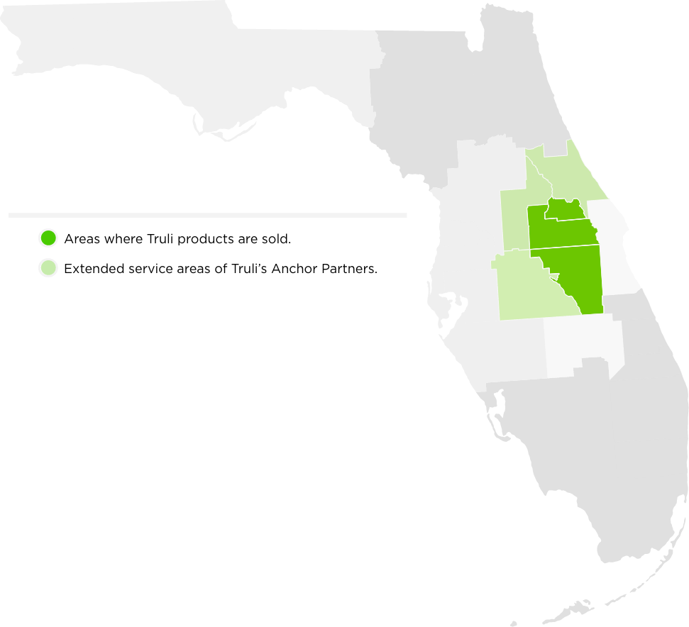 Central florida map area