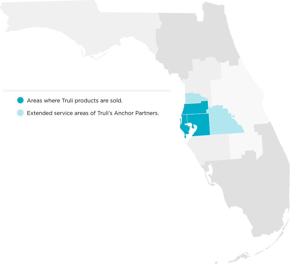 West florida map area